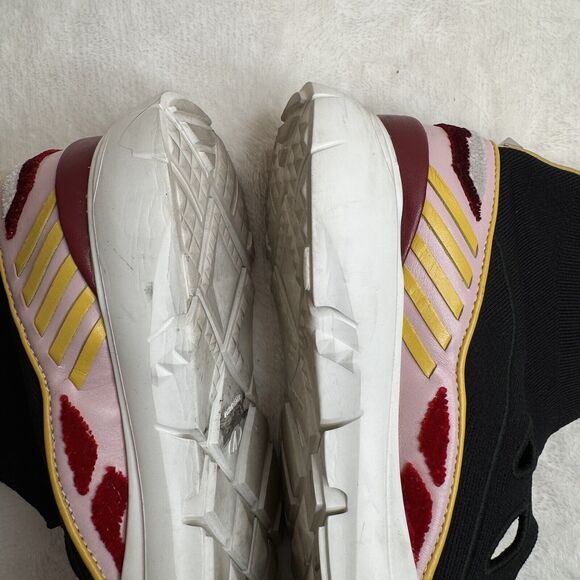 Valentino Garavani Rockstud Shoes Cut Out Sock Sneakers Colorful Artsy Size 35.5 - Picture 5 of 11